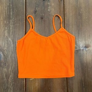 Orange Tank Top